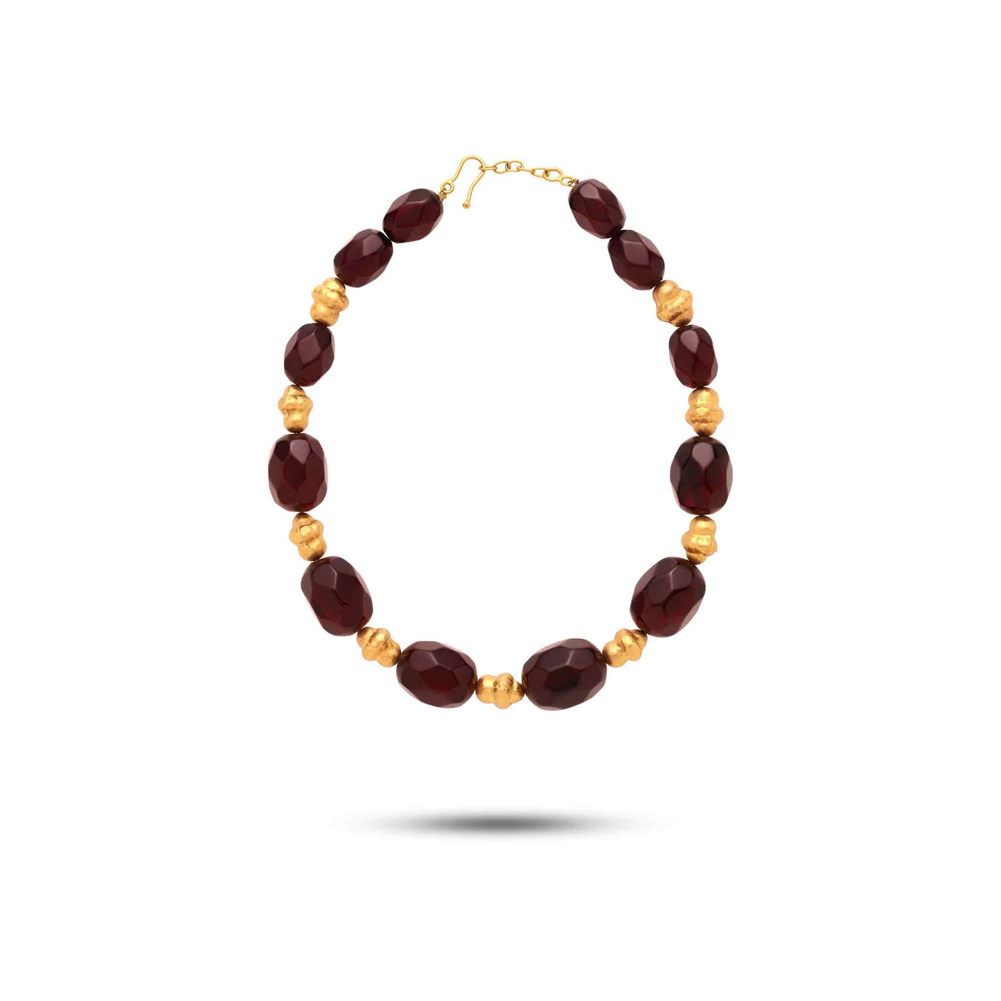 Pietre Collection 21K Gold Faturan Necklace Grande - Nado's Jewellery