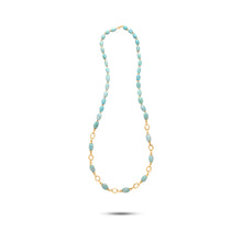  Turchese Collection 18K Gold Coins & Turquoise Multi-Tier Necklace - Nado's Jewellery